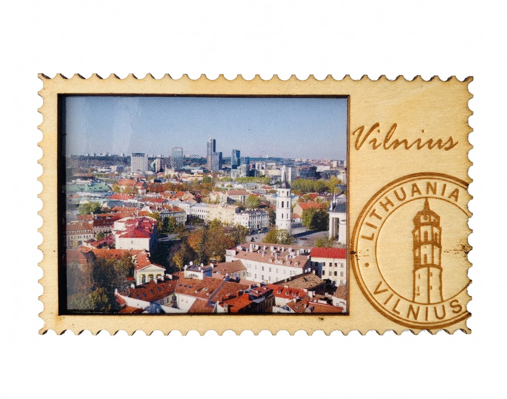 Magnetas foto rėmelis "Vilnius"