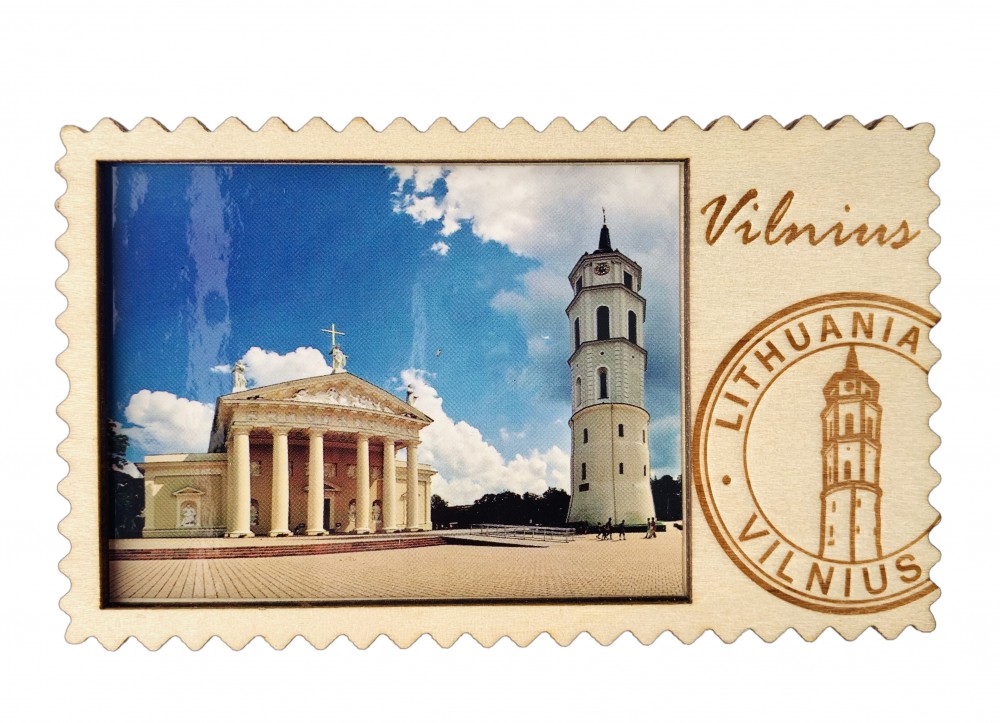 Magnetas foto rėmelis "Vilnius"