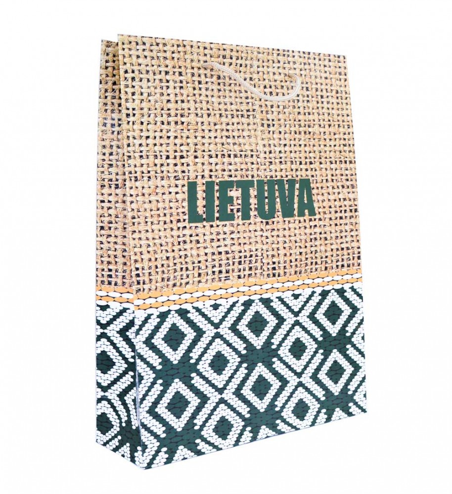 Tautinis dovanų maišelis „Lietuva“, M
