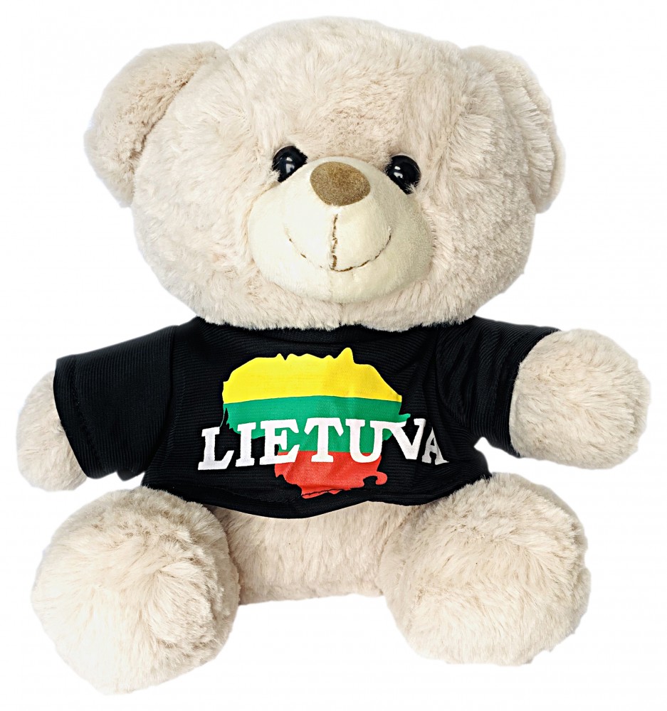 Pliušinis meškiukas "Lietuva", L
